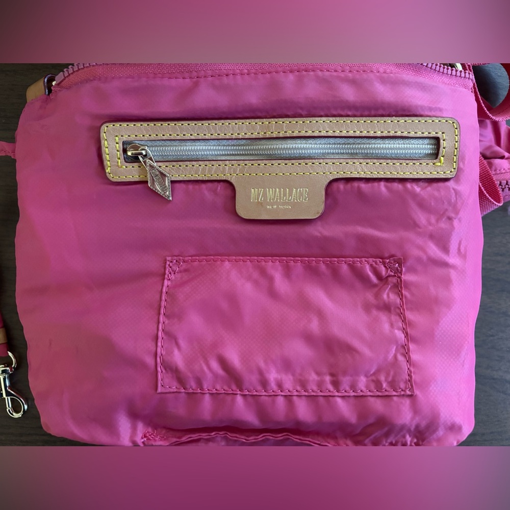 MZ Wallace Raspberry Metro Scout Crossbody Deluxe - Picture 11 of 14